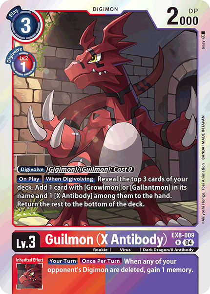 EX8-009 Guilmon (X Antibody)