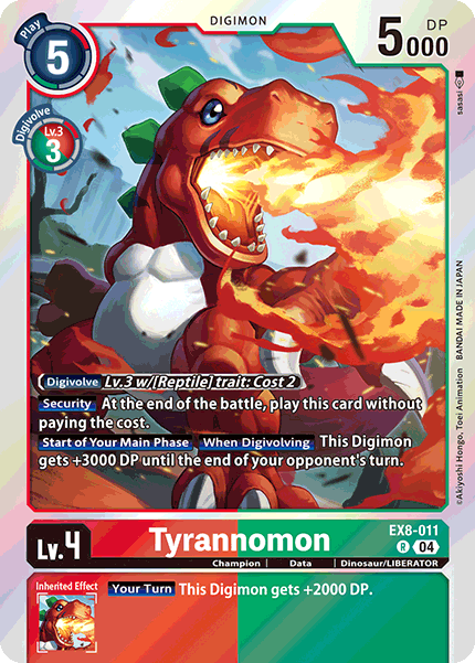 EX8-011 Tyrannomon