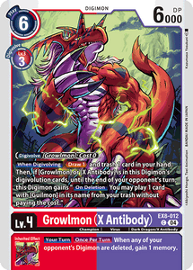 EX8-012 Growlmon (X Antibody)