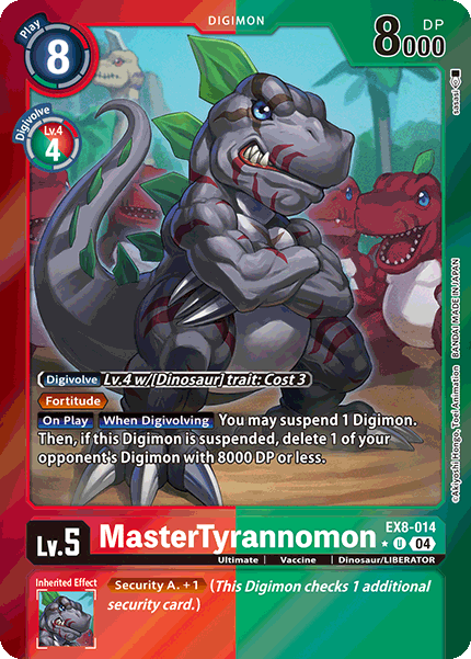 EX8-014 MasterTyrannomon (Foil)