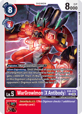 EX8-015 WarGrowlmon (X Antibody)