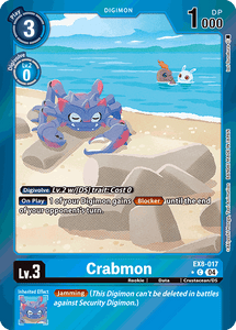 EX8-017 Crabmon (Foil)