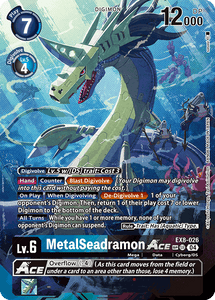 EX8-026 MetalSeadramon ACE Alternative Art