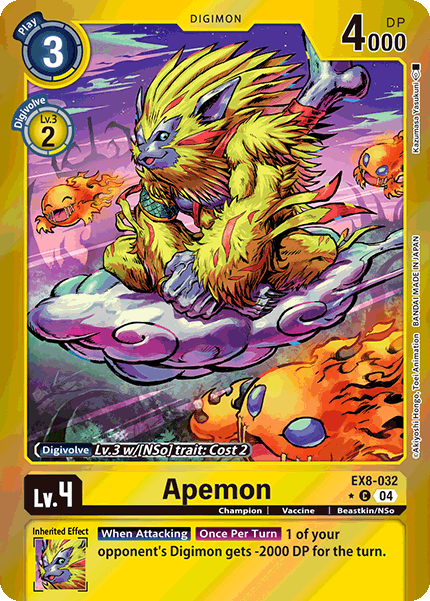 EX8-032 Apemon (Foil)