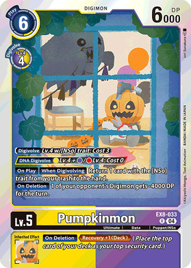 EX8-033 Pumpkinmon