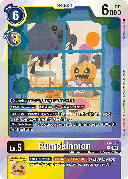 EX8-033 Pumpkinmon