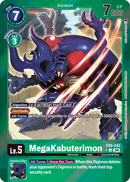 EX8-042 MegaKabuterimon (Foil)