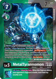 EX8-043 MetalTyrannomon (Foil)