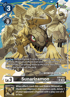 EX8-047 Sunarizamon Alternative Art