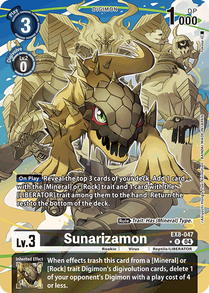 EX8-047 Sunarizamon Alternative Art