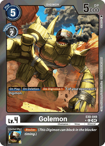 EX8-049 Golemon (Foil)