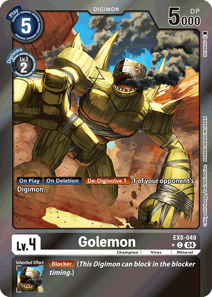 EX8-049 Golemon (Foil)