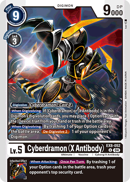 EX8-052 Cyberdramon (X Antibody)