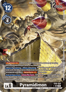 EX8-055 Pyramidimon Alternative Art