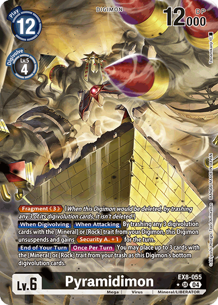 EX8-055 Pyramidimon Alternative Art