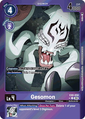 EX8-058 Gesomon (Foil)