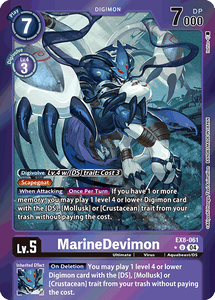 EX8-061 MarineDevimon (Foil)