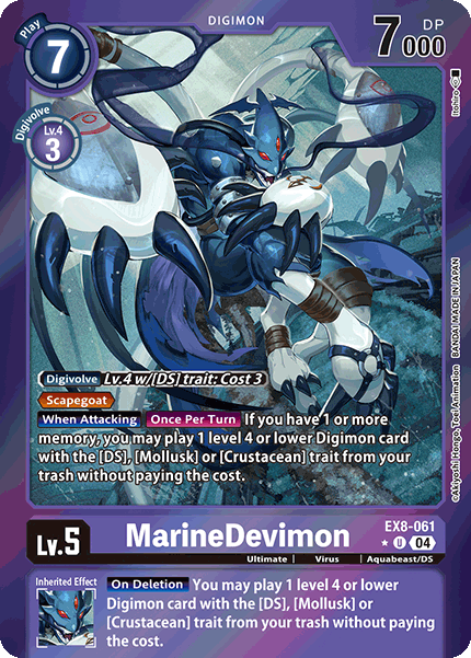 EX8-061 MarineDevimon (Foil)