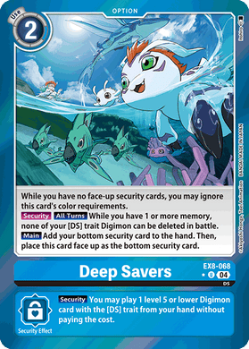 EX8-068 Deep Savers (Foil)