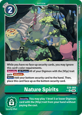 EX8-069 Nature Spirits (Foil)