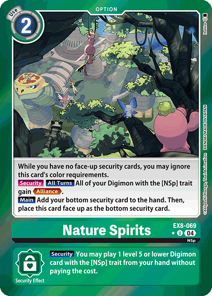 EX8-069 Nature Spirits (Foil)