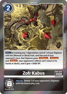 EX8-070 Zofr Kabus (Foil)