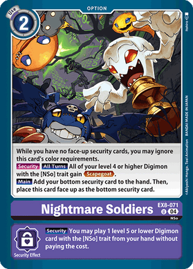 EX8-071 Nightmare Soldiers