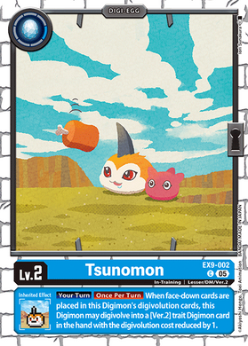 EX9-002 Tsunomon