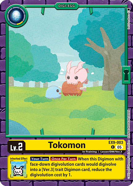 EX9-003 Tokomon