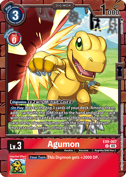 EX9-007 Agumon