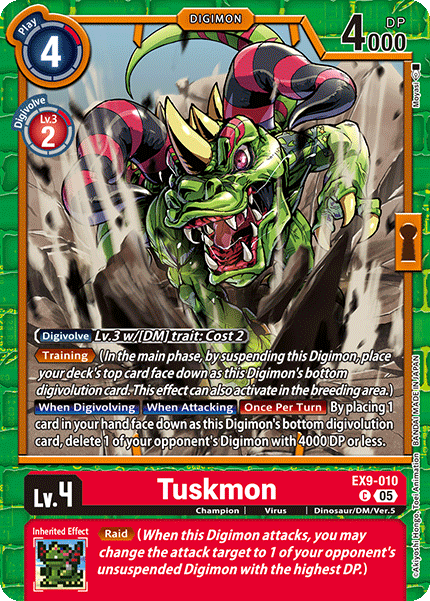 EX9-010 Tuskmon