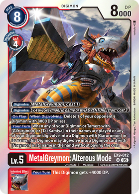 EX9-012 MetalGreymon: Alterous Mode