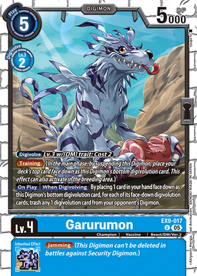 EX9-017 Garurumon