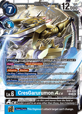 EX9-020 CresGarurumon ACE