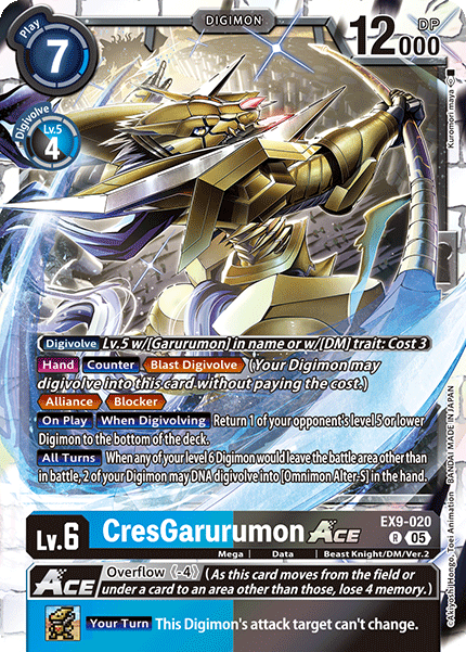 EX9-020 CresGarurumon ACE