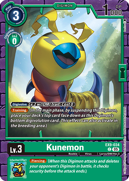 EX9-034 Kunemon