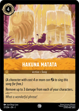 27/204 Hakuna Matata (Foil)