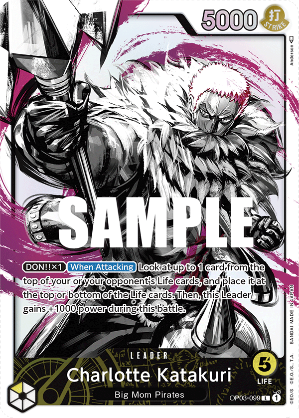 OP03-099 Charlotte Katakuri Alternative Art