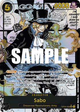 OP04-083 Sabo Manga Alternative Art