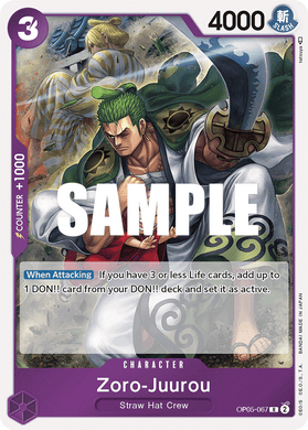 OP05-067 Zoro-Juurou