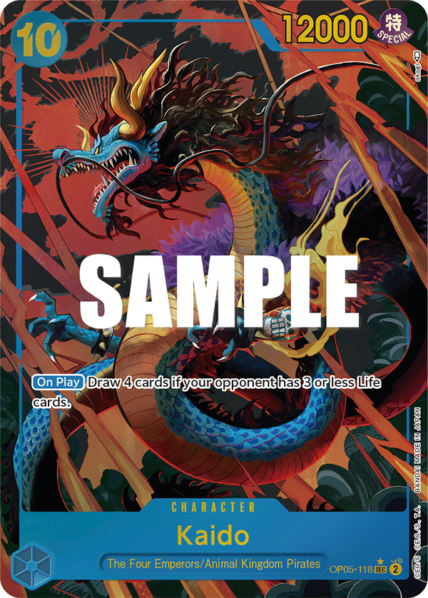 OP05-118 Kaido Alternative Art