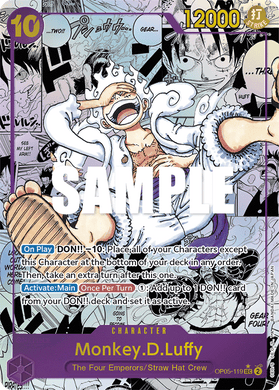 OP05-119 Monkey.D.Luffy Manga Alternative Art