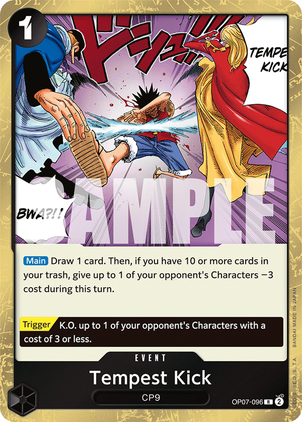 OP07-096 Tempest Kick