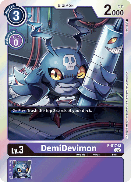 P-017 DemiDevimon (RB01)