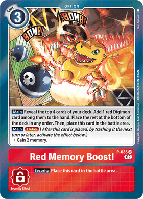 P-035 Red Memory Boost! (RB01)
