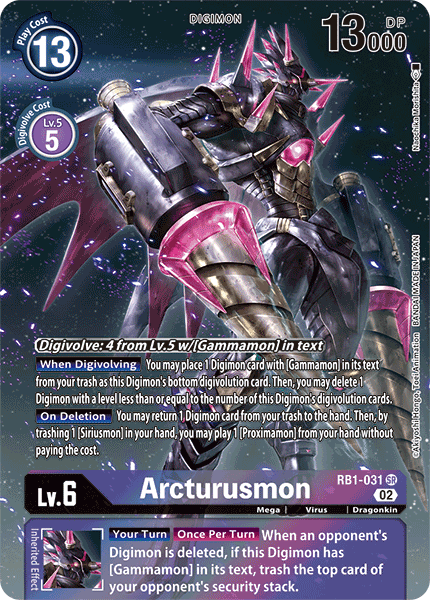 RB1-031 Arcturusmon Alternative Art