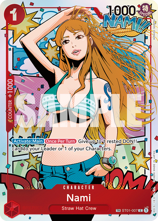 ST01-007 Nami TR Alternative Art