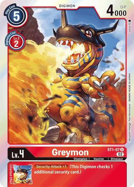 ST1-07 Greymon (RB01)