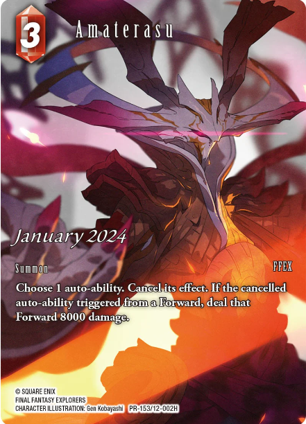 PR-153/12-002H Amaterasu (Foil)