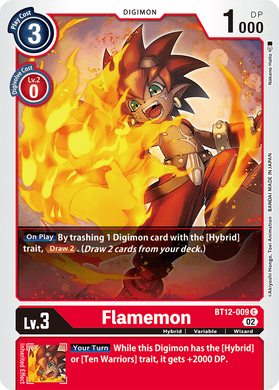 BT12-009 Flamemon